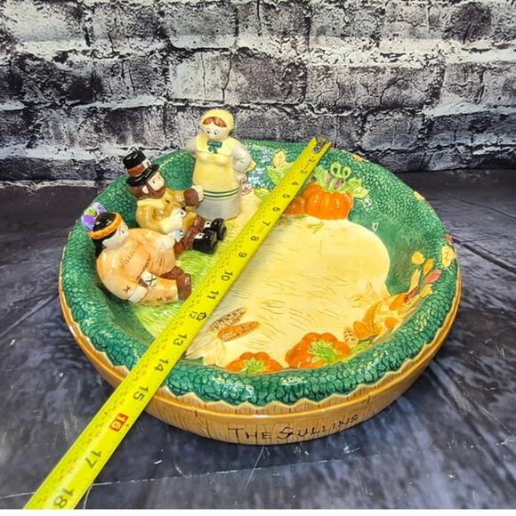 Vintage Thanksgiving Platter by Lotus - Picture 5 of 9